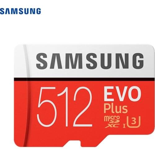 Samsung 32GB/64GB/128GB/256GB/512GB EVO Plus Class 10 UHS-I microSDXC U3 with Adapter