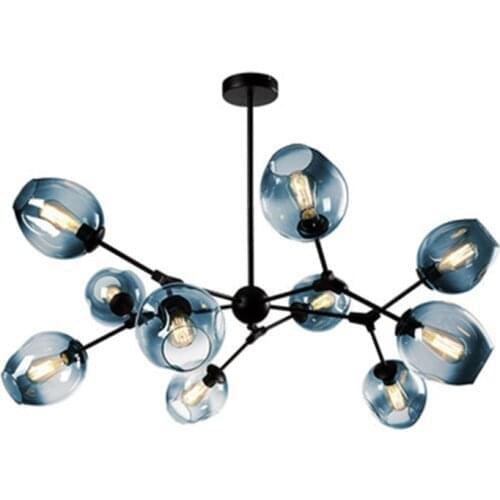 Nordic Creative LED Chandeliers Modern Living Room Pendant Lamp Diningroom Kitchen Hanging Light Fixtures Ceiling Chandeliers