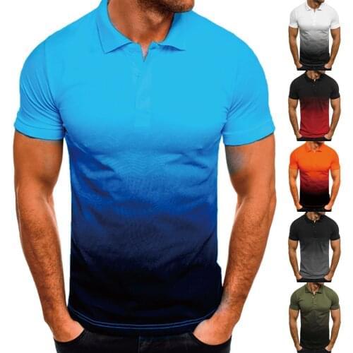 LETSNAGOU Short Sleeve Polos For Men