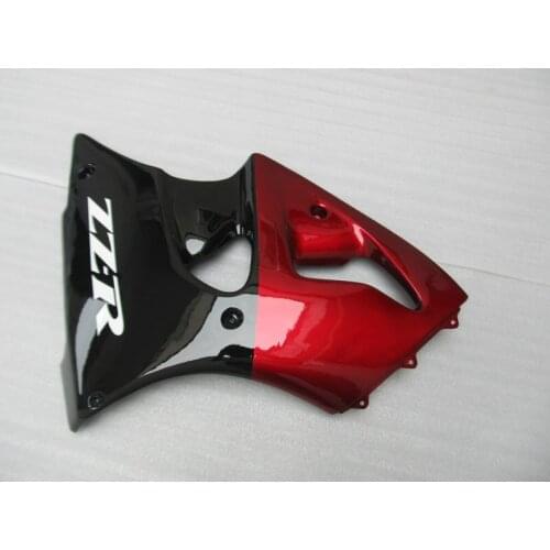 Injection mold Fairing kit for KAWASAKI Ninja ZZR600 05 06 07 08 ZZR 600 2005 2008 red black right side Fairings part KL08