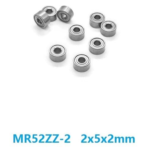50pcs/100pcs/500pcs MR52ZZ-2 682ZZ-2 2x5x2mm Miniature deep groove ball bearing double shielded 2*5*2mm MR52 ZZ