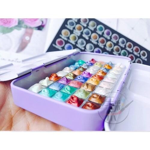 Daniel Smith DS watercolor pearl color 48 colors subpackage watercolor pigment sets