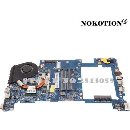 Nokotion Laptop Motherboard For Acer Aspire 1430 1830T MBPTV01011 i5-560U Laptop Motherboard With Heatsink