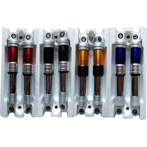 New 280mm 320mm 1 Pair motorcycle Rear Shock Absorber for Honda Yamaha suzuki kawasaki Scooter Black blue orange