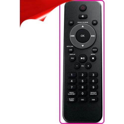 NEW Remote Control for Philips micro music system DCM1070 DCM2055 MCM1050 MCM1050B DCM3060 DCM2020 DCM2060 MCM2050 mcm2000