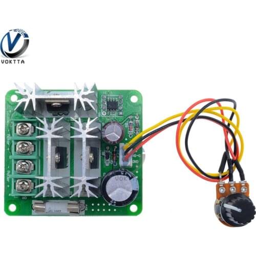 DC Motor Speed Switch Control Board Controller Module Pulse Width PWM Speed Regulator DC 6V 90V 15A Switch Control Board Module