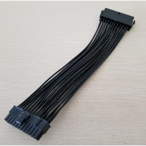 ATX Motherboard Mainboard 24Pin PSU Power Supply Extension Cable 18AWG for PC DIY 20cm/30cm