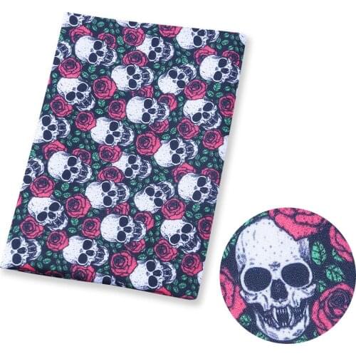 Rubio 50*140CM Halloween Polyester cotton Fabric Patchwor Printed for Tissue Kids Home Textile for Sewing Doll Dress Curtain