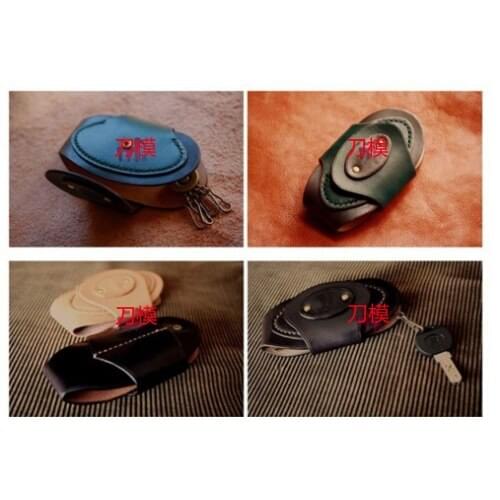 3pcs/set leather craft template cutter car key ring cover cutting knife mould leather hole punches tool set deri el aletleri