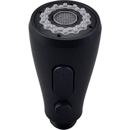 High Quality ABS Plastic Chrome Finish Kitchen Faucet Pull Out Spray Nozzle Spout Head Changed Kitchen Faucet Accessories