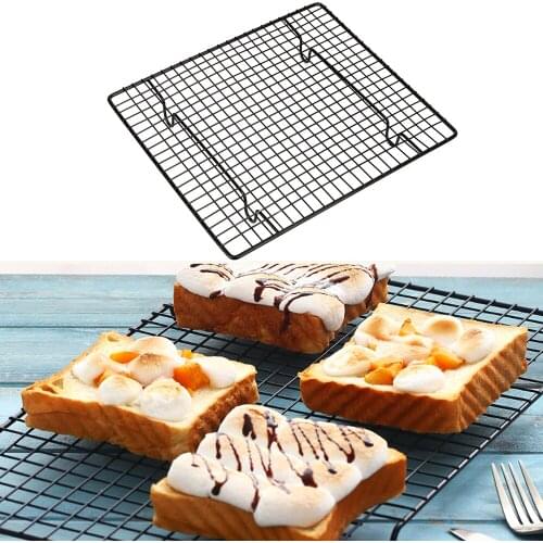 Cake Cooling Grid Rack Stainless Steel Bread Muffins Cooler Stand Cookies Biscuits Drying Stand Holder Baking Tray Tools