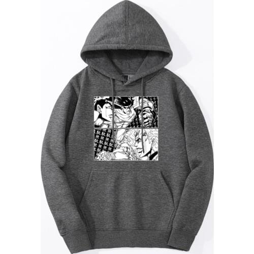 JoJo Bizarre Adventure Hoodies Fashion Designer Streetwear Men Ora World Dio JOJO Comic Warm Japan Anime Sweatshirt
