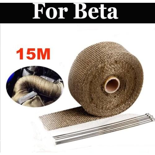 Motorcycle Exhaust Heat Wrap Tape Thermal Exhaust Tape Turbo For Beta Alp 4 Jonathan Cruiser Euro 350 Rr 250 400 450 550 Enduro