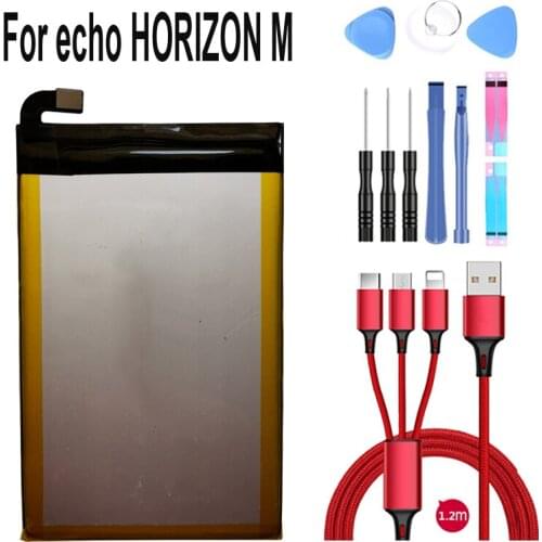 YDLBAT High Quality 3000mAh battery for echo HORIZON M Mobile Phone+USB cable+toolkit