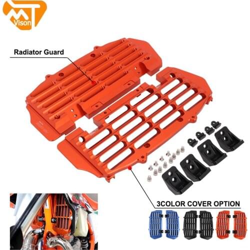 Motorcycle Aluminum Radiator Guard Grill Cover Protection For KTM SX SXF XC XCF XCW EXC EXCF 125 150 200 250 300 350 450 2020