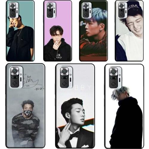 Bobby ikon Kpop Rapper hiphop For Xiaomi Redmi Note 8 9 Pro Note 10 Pro 8T 9S Case Cover For Redmi 9T 9A 9C 7A 8A K40
