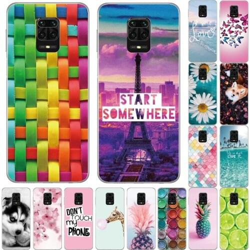 For Xiaomi Redmi Note 9S Case Silicone Soft TPU Phone Case For Xiaomi Redmi Note 9S Silicone Case For Redmi Note 9S Global Cover