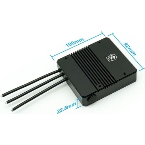 FSESC6.6 60A 8V - 60V Safe for 3S to 12S LiPo Water Cool Brushless Motor for Electric Skateboard