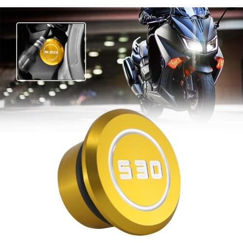 Motorcycle Aluminum Frame Hole Cap Cover Plug Protector Accessories Covers For Yamaha TMAX 530 T-MAX530 2012 2013 2014 2015 2016