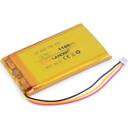 3.7V 1100mAh Rechargeable li-Polymer Battery For TomTom Go 530 Go 630 Go 720 Go 730 Go 730T Go 930 GPS Navigator new battery