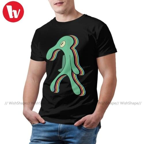 Squidward T Shirt Bold And Brash T-Shirt Fun Short Sleeves Tee Shirt Male Cotton 5x Printed Classic Tshirt