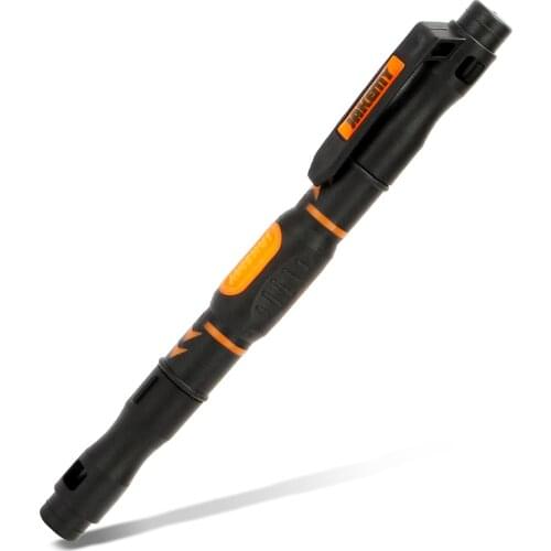 Portable 3 in 1 Double-head Bits Screwdriver Pen with Magnetic Two Way Slotted and Phillips Bits DIY Repair Tool Kit