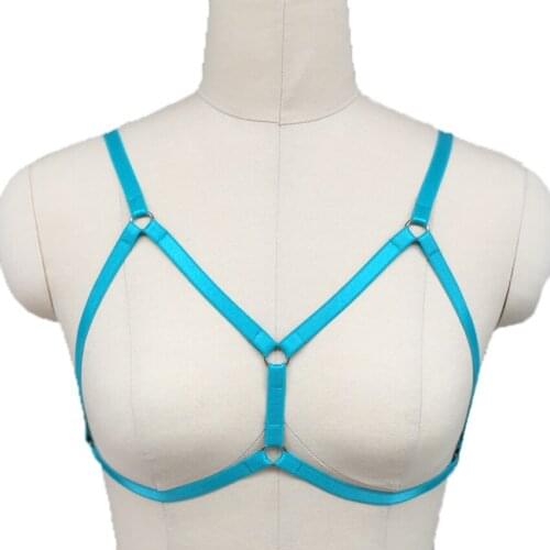 2016 New Wonen Serenity harness cage Gothic Harajuku can adjust body harness medias rave wear bondage harness sexy harness bra