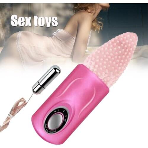 Newly Female Cunnilingus Device Flexible Electric Tongue G-spot Stimulation Rechargeable Masturbation Supplies Sex Toys