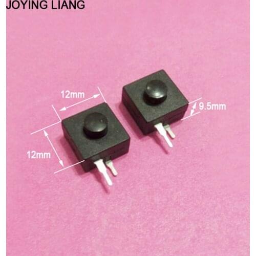 3pcs/lot Strong Light Flashlight Switch CREE XPE Q5 T6 Electric Torch Side Flat Two-feet ON/OFF Switches