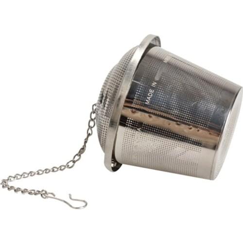 304 Stainless Steel Tea Mesh Ball Herbal Infuser Tea Strainer Filter CLH@8