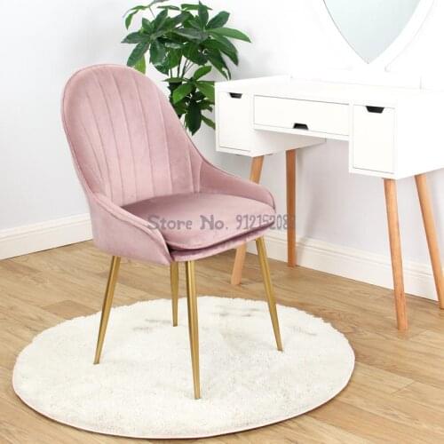 Nordic makeup stool dressing chair dressing stool ins wind net red stool girl heart dressing table bedroom chair nail chair