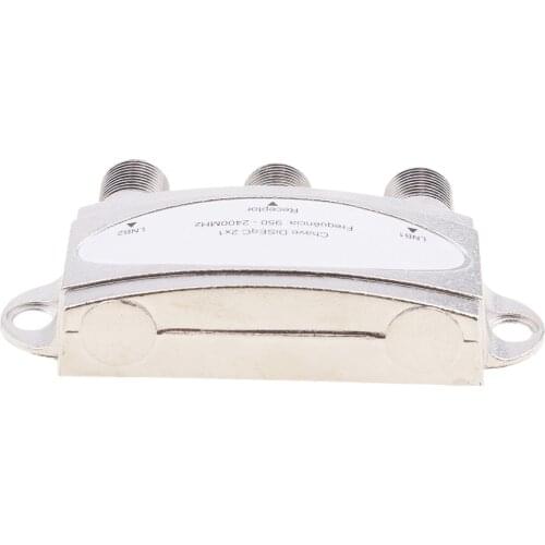 FTA Switch 2X1 DiSEqC Satellite Dish for FTA Receiver 2 in 1 Multi LNB LNBF