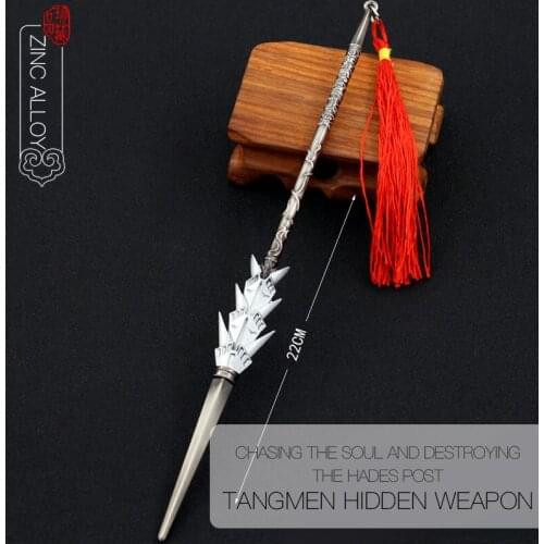 Doula Continent Game Related Products 22cm Genji Tangmen Hidden Weapon Alloy Sword Weapon Model Holiday Gift Crafts Ornaments