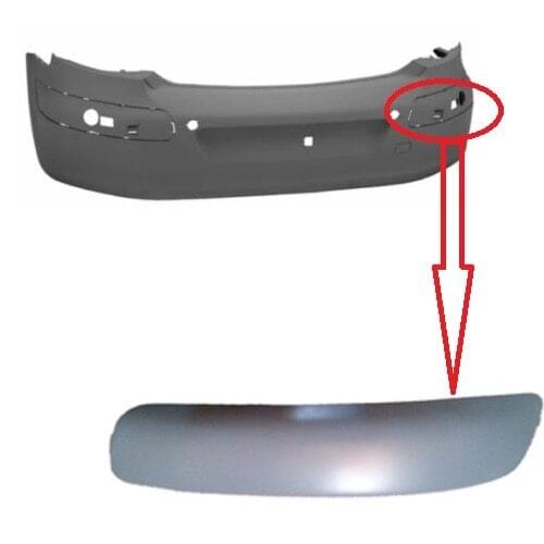 REAR BUMPER CORNER KUSAGI RIGHT ASTARLI PEUGEOT 307 2001-2008