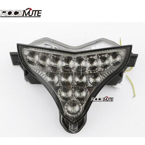 Motorcycle Integrated LED Rear Tail Light Brake Turn Signal Blinker Lamp Smoked For Yamaha YZF-R1 YZF R1 YZFR1 2009-2014