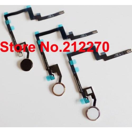 YUYOND 30pcs/lot Original New Home Button Flex Cable Assembly For iPad Mini 3 Black/White/Gold Wholesale