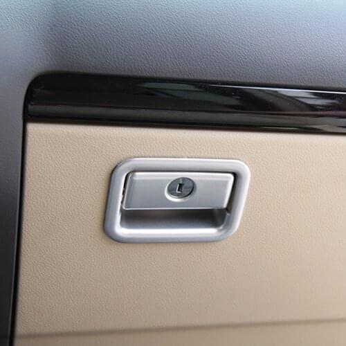 For Toyota Land Cruiser 150 Prado LC150 FJ150 2010-2017 2018 2019 Interior Glove Box Cover Trim Chrome Car styling Accessories
