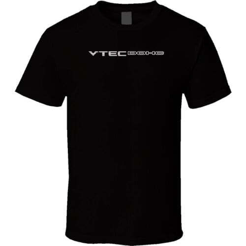 Vtec Engine Black T Shirt Tee Shirt Men 2019 New Summer Funny Tee Shirts Printing Fashion Print Plus Size Custom Shirt