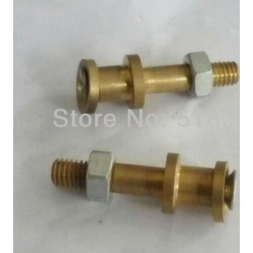 Dia. 6mmx36mm Conductive Brass Rod of Wire Cut EDM Wearing Parts