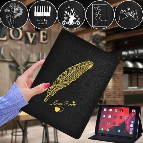 For Apple IPad 2 3 4 5th 6th 7th 8th/Air 1 2 3/IPad Pro 9.7/11"/10.5"/Mini 1 2 3 4 5 Pu Leather Stand Tablet Case for IPad Air 4