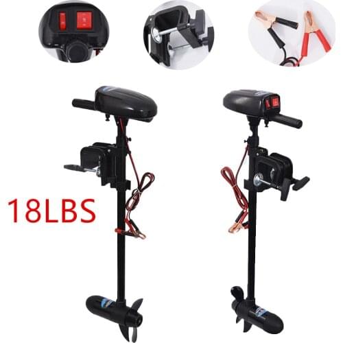 Wholesale 18 LBS 12 V Inflatable Boat Electric Sup Motor Kayak Outboard Trolling Engine Dinghy Equipment Canoe Accessories