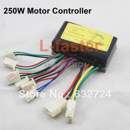 24V 250W Electric E Scooter Bike Parts Motor Controller Speed Controller for scooter mini bike
