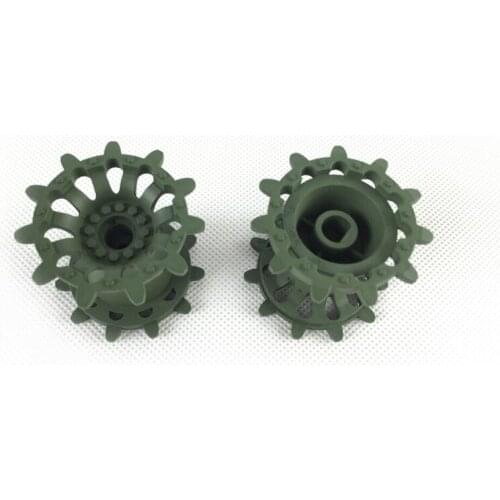 Heng Long 1/16 British Challenger II RC Tank 3908 Green Plastic Sprockets Model TH05811