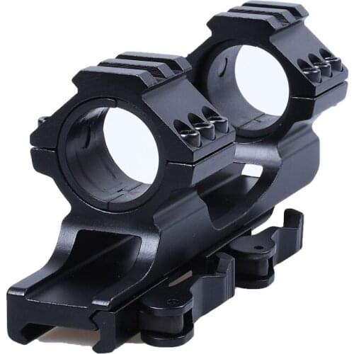 Hunting Rifle Scope Mount 25.4mm/30mm Quick Release Cantilever Picatinny Weaver 20mm Rail AR15 AK47 M4 Hunting Accessories