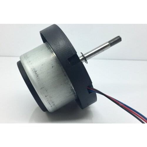 Grilled fish machine 12 v mini exterior rotor brushless dc motor three line shaft bearings D threads