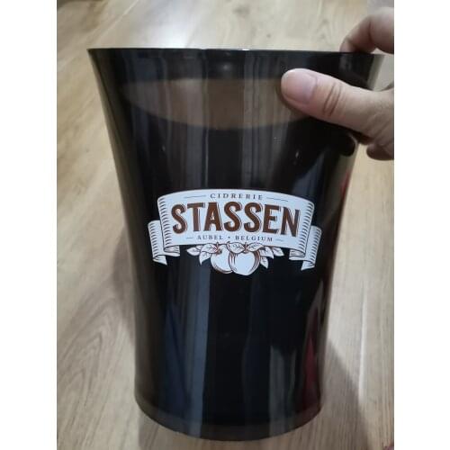 Fashion 3L Acrylic White Ice Buckets Wine Coolers Wine Holder for Chandon Red Wine Beer Party Bucket