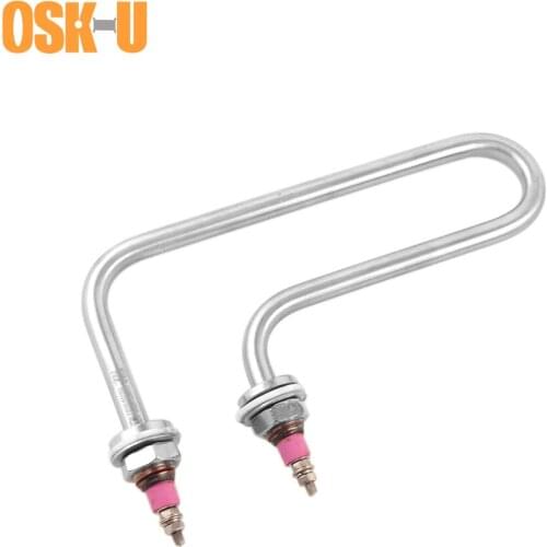 Heating Element for Dining Car 220V Tubular Heating Pipe M18 Thread 304SUS Heater Element 1.5KW/2KW