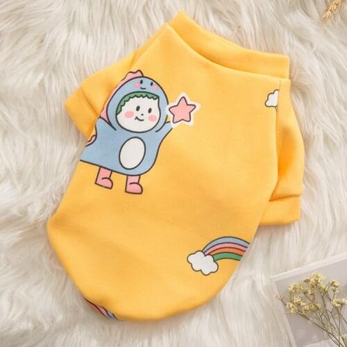 Dog Clothes New Autumn and Winter Pet Clothes for Cats and Small Dogs Pet Clothes Dog Fleece Sweater Puppy Clothes