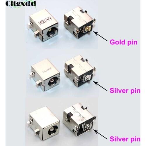 Cltgxdd 10PCS DC Power Jack For ASUS A43 A52 A53 A53S X43 X52 X52E X53 X53J X53S X54 X54H U30 U52 Laptop Connector