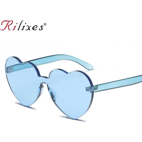 RILIXES Women's Sunglasses Transparent Glasses